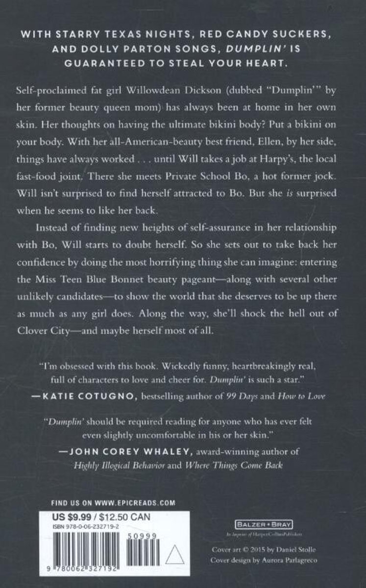 Dumplin' 1 - back cover