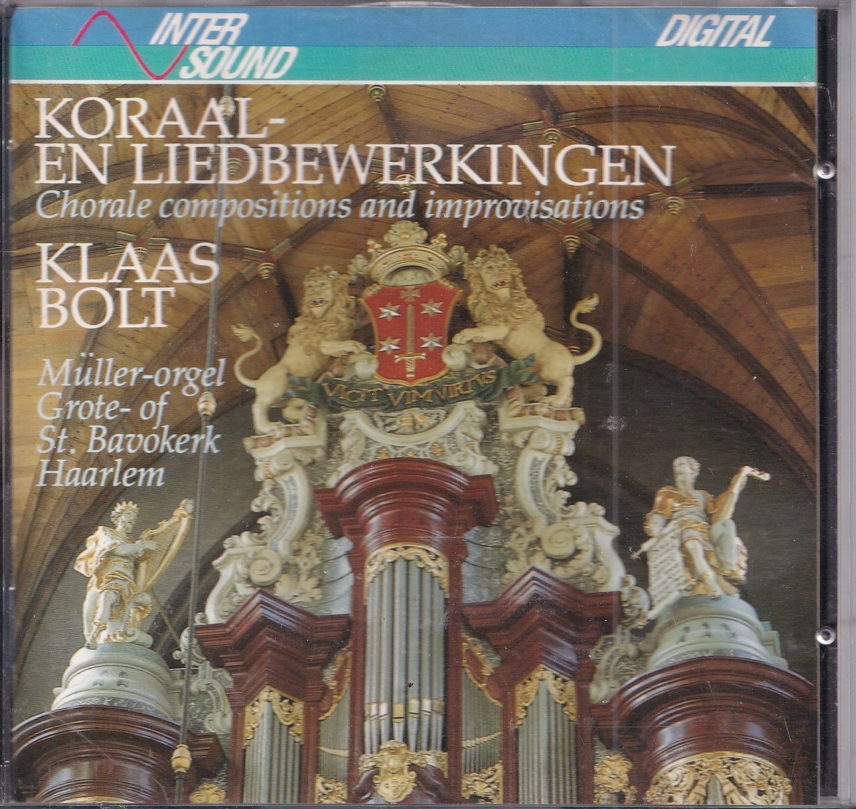 Koraal- en liedbewerkingen - Klaas Bolt bespeelt het orgel van de St. Bavokerk te Haarlem