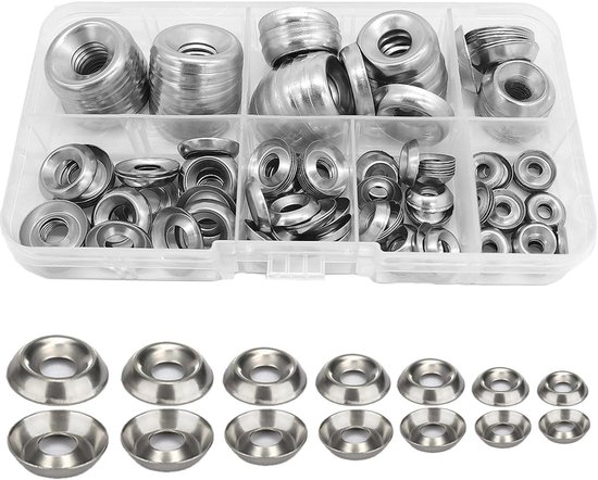 450 stuks drukveer gesorteerd, 15 soorten roestvrijstalen spiraalveerdraad metalen drukveer reparatiegereedschap assortiment kit