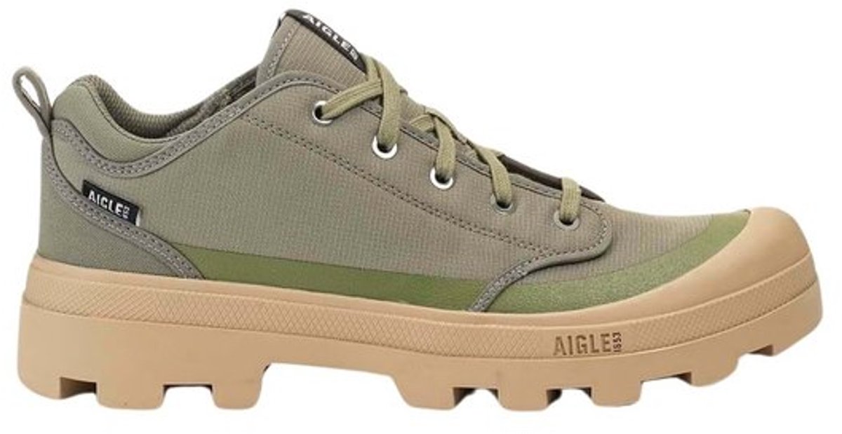 Aigle Tenere Hike Low Kaki Groen