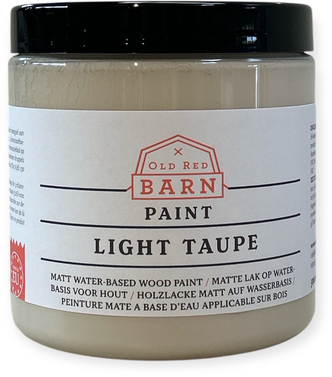 Old Red Barn Paint - Meubelverf - LIGHT TAUPE - 500 ml - ORB Paint -