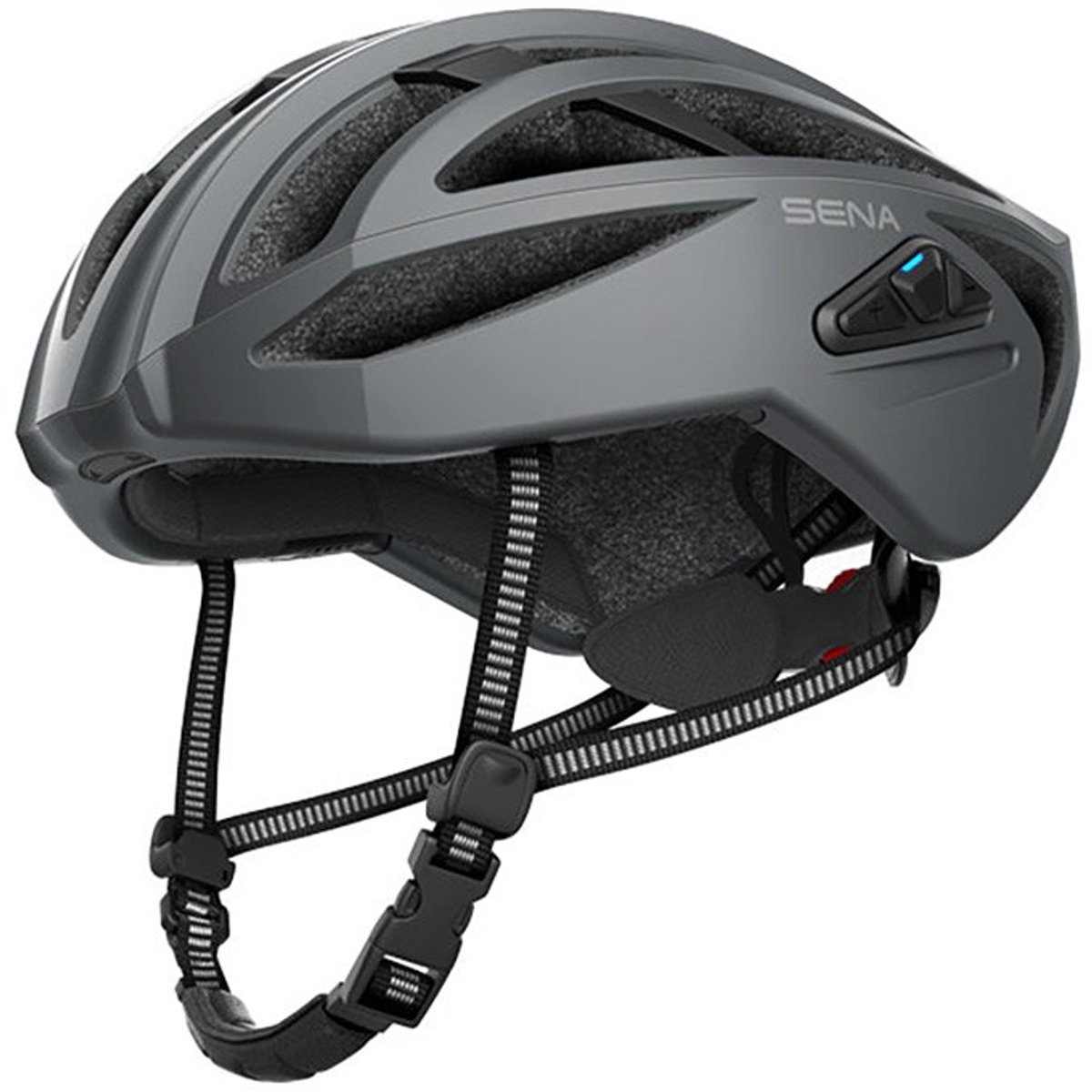 Sena R2 Smart Cycling Helm mat grijs maat M