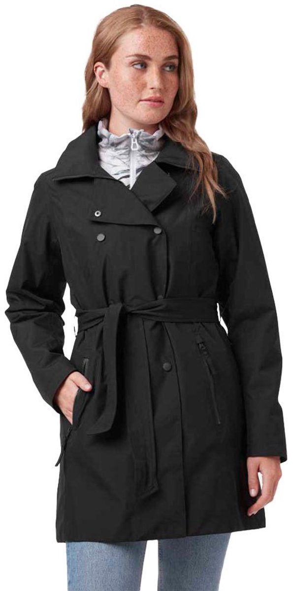 Helly Hansen Welsey Ii Trenchcoat Zwart S Vrouw