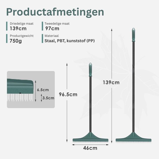 MKSS® Bladverzamelaar - Bladruimer - Gazonveger van MKSS — afbeelding 5