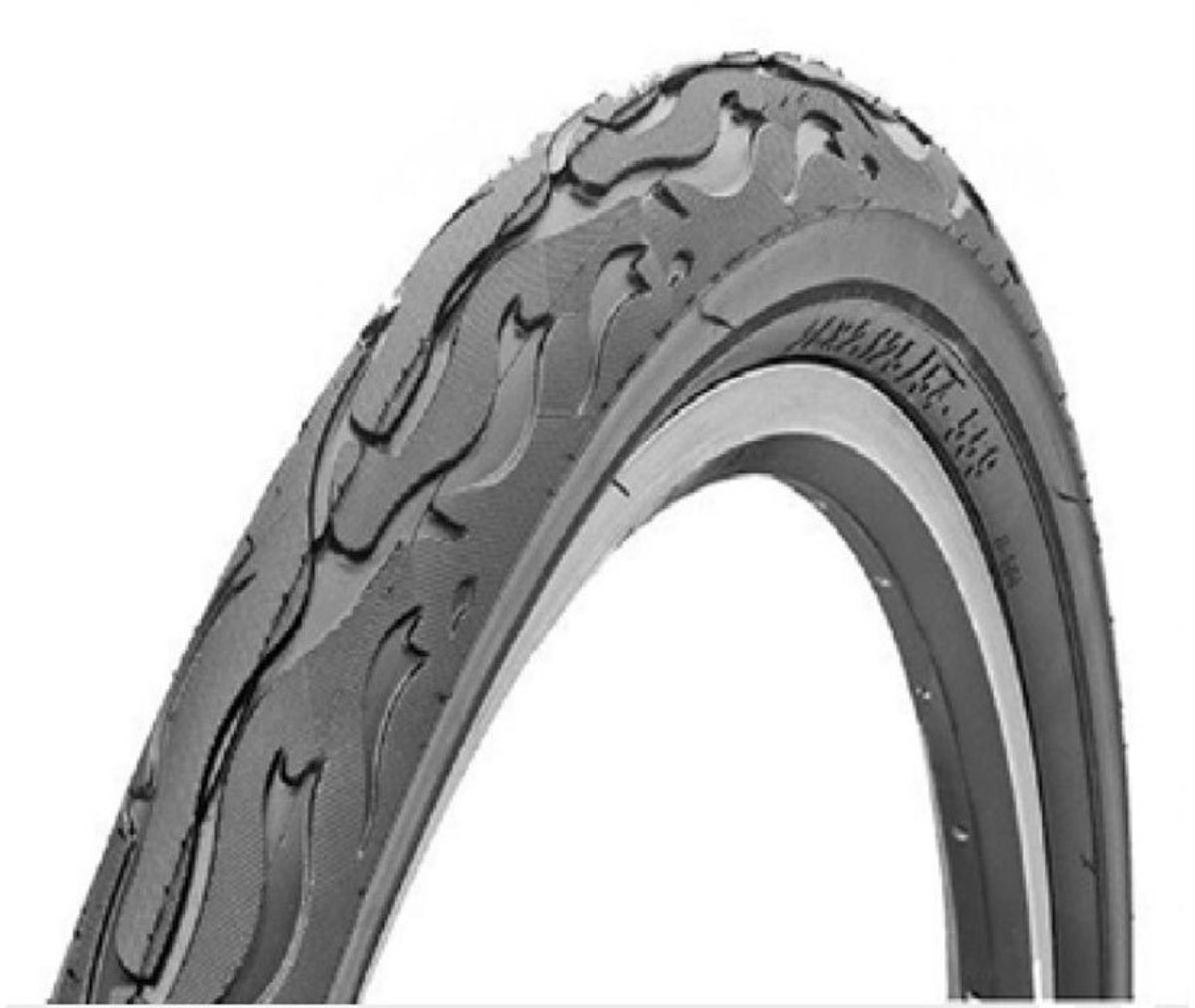 Chaoyang Flame H-584 30 Tpi Cruiser 26´´ X 2.3 Stevige Urbanband Zilver 26´´ x 2.30