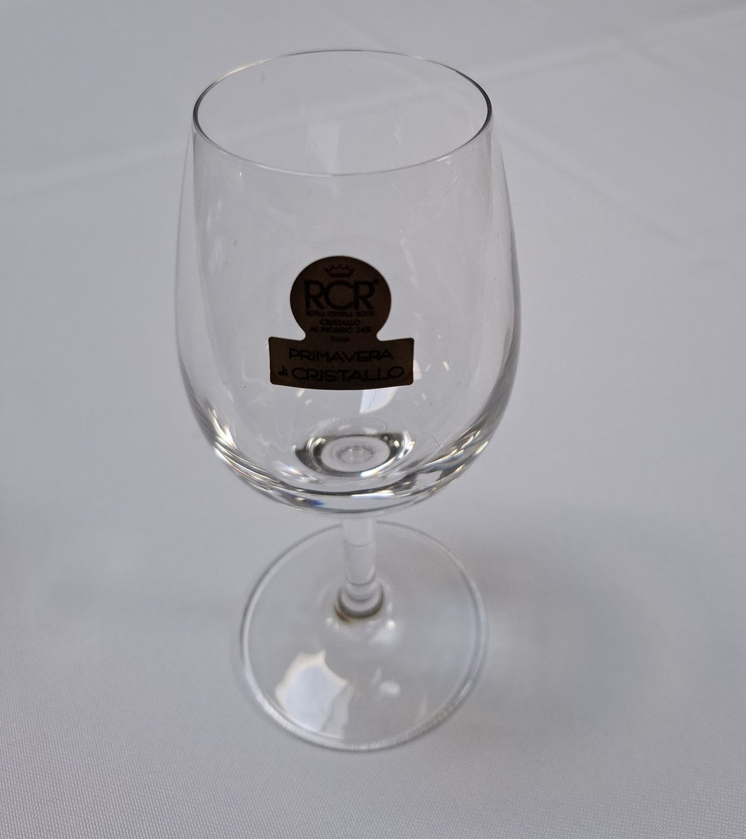 RCRCRYSTAL Chianti Primavera di Cristallo 6 wit wijnglas kristal 21 cl
