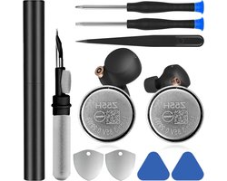 Allecto Plus - Reservebatterij Z55H (2 stuks) - 3,85 V 70 mAh - Li-ion - Hoge capaciteit - Voor WF1000XM4 WF-1000XM4 WF-SP900 Bluetooth-headset - Met reparatiegereedschapsset - Inclusief reinigingsstift