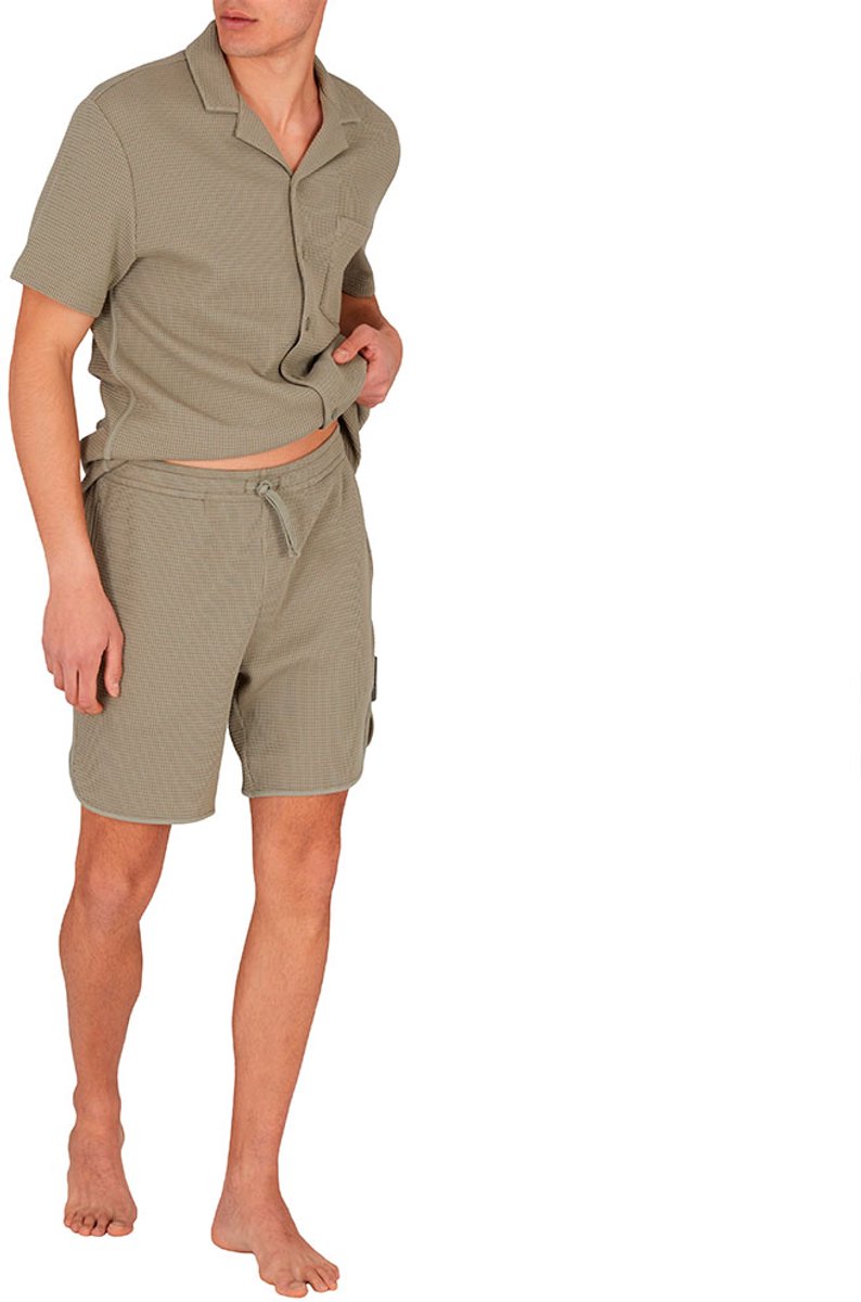 Emporio Armani Em000631_af10792 Korte Sportbroek Groen L Man