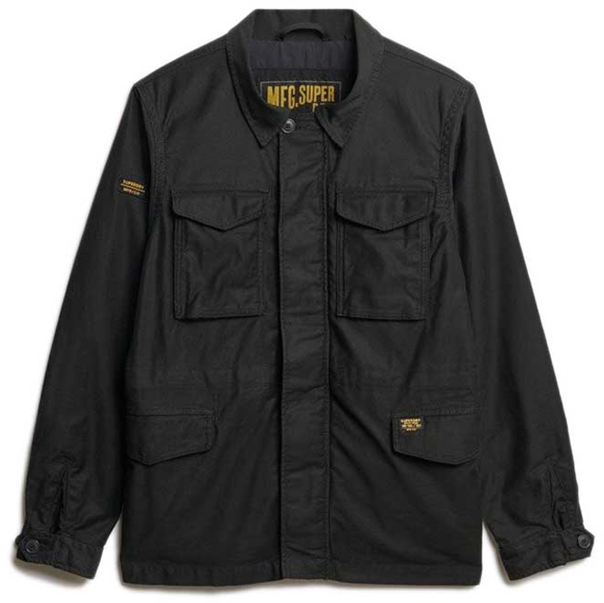 Superdry Collared M65 Jas 2XL Man Zwart