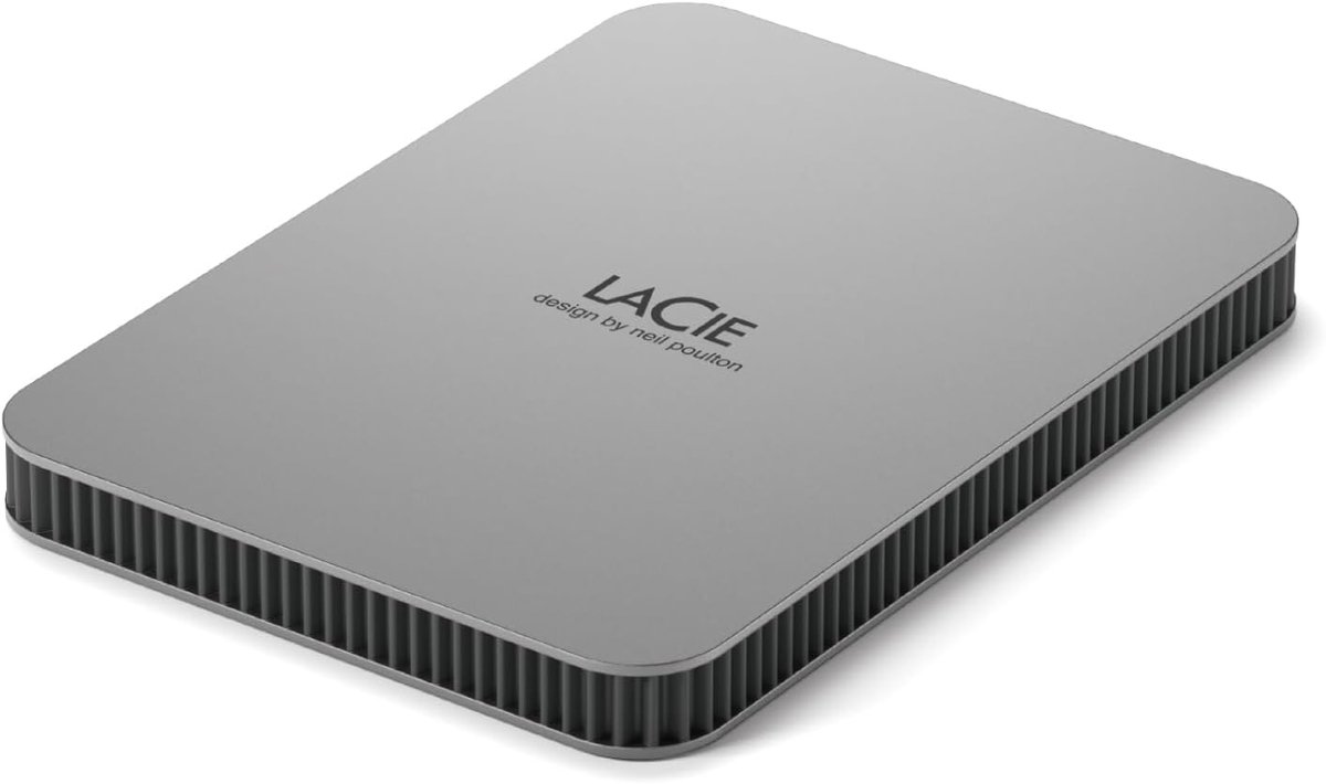 Draagbare externe harde schijf 2TB - Slank ontwerp voor Mac en PC - Inclusief Rescue Service