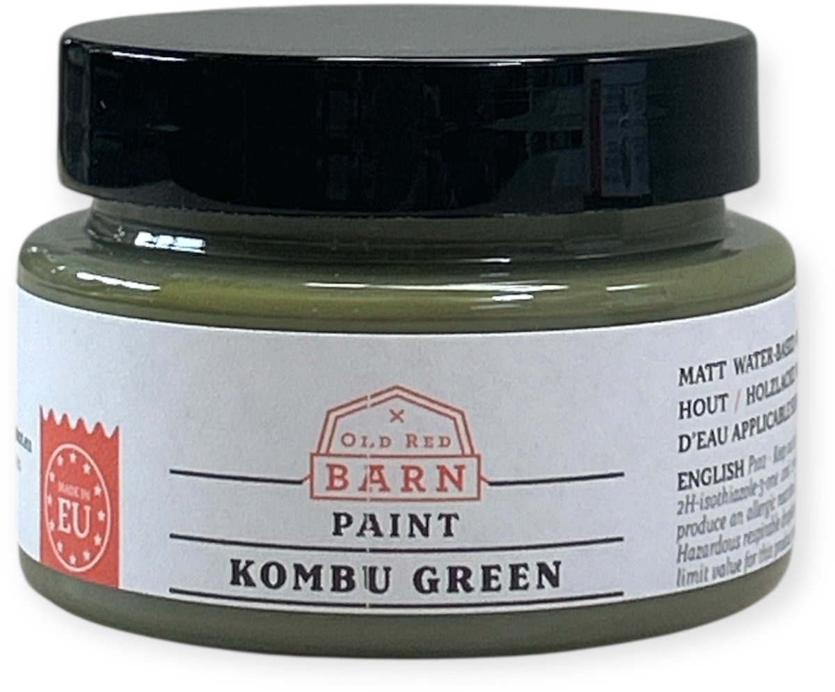Old Red Barn Paint - Meubelverf - Kombu green - 75 ml - ORB Paint -