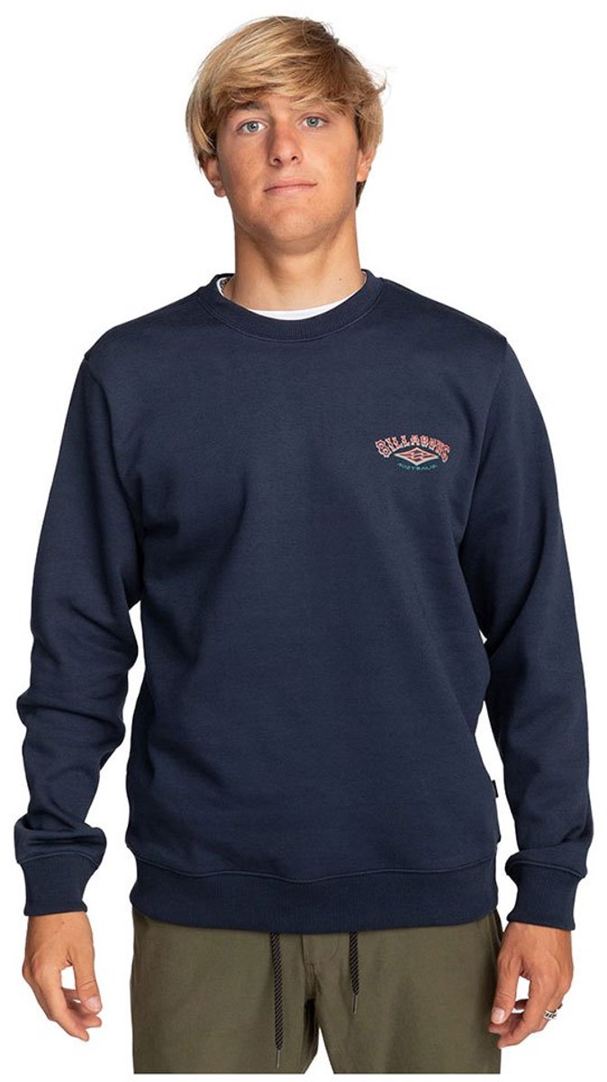 Billabong Adiv Arch T-shirt Met Lange Mouwen S Man Blauw