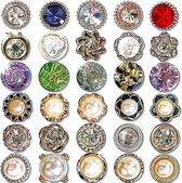 50 stuks knopen / knoop brons bol 10mm