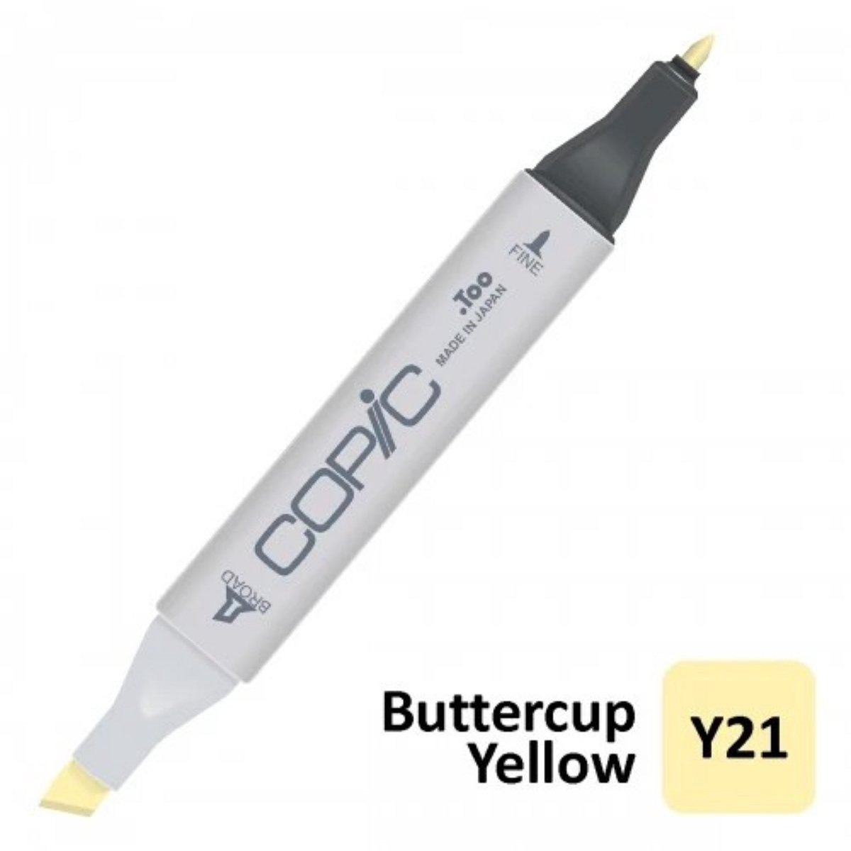 COPIC CIAO MARKER Y21 BUTTERCUP YELLOW