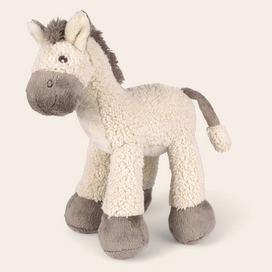 Luxe Luiertaart met Happy Horse knuffel, Liewood slabber, gehaakte slofjes & 21 Pampers maat 2 - feestelijk verpakt kraamcadeau van BamBam — afbeelding 3
