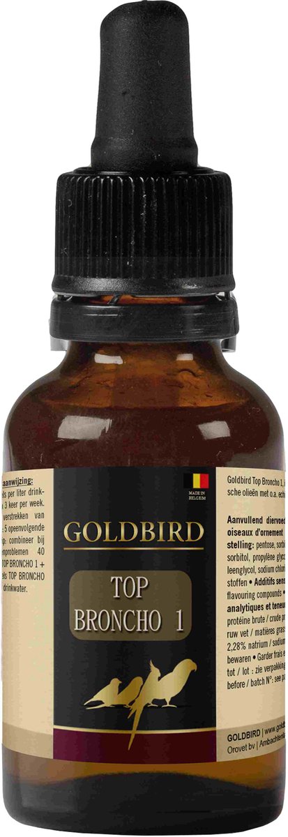 Goldbird Top Broncho 1 - 50ml - voor vogels