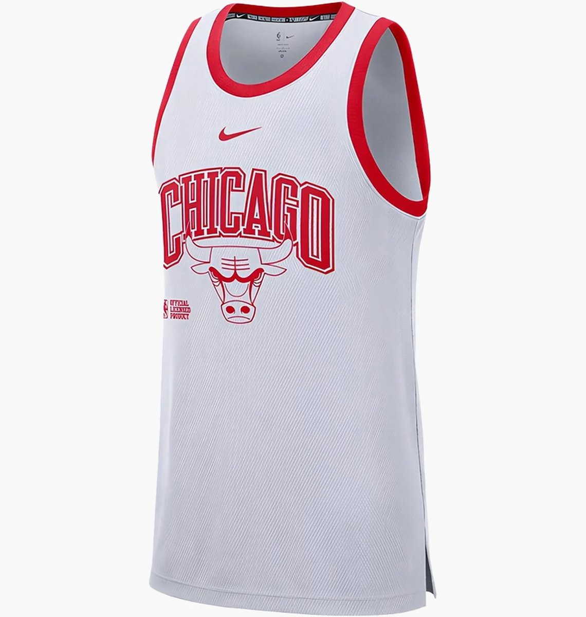 Nike Chicago Bulls Jersey Heren 75th anniversary Wit