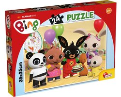 Lisciani - Puzzel - Bing 'Happy Birthday!' - 24 stuks