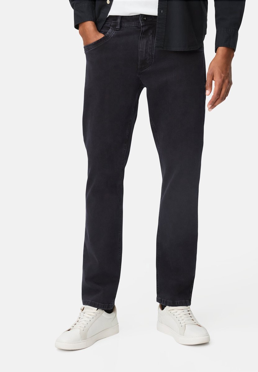 camel active 5-Pkt Relaxed Fit gemaakt van een mix van katoen en elastaan - Maat menswear-32/34 - Zwart