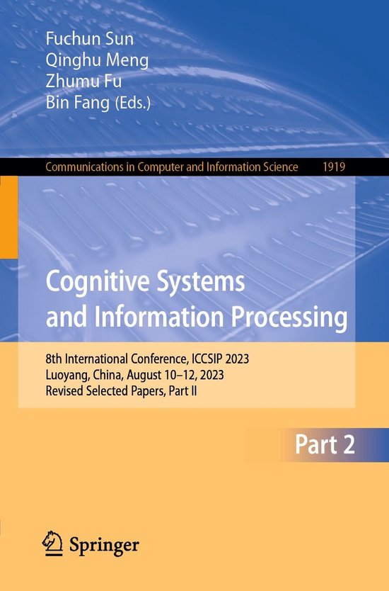 Springer Nature Proceedings Computer Science 2 - Cognitive S ... - cover