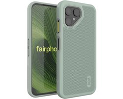 Tudia Fairphone 6 Hoesje DualShield MergeGrip Lichtgroen