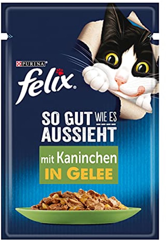 80x85g Sensations Countryside  4 Soorten  Felix Zo Goed Als Het Eruit Ziet Kattenvoer