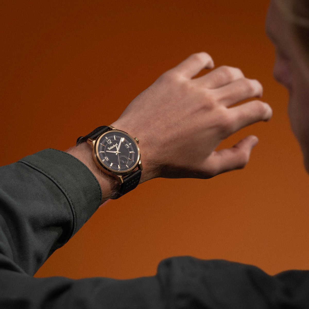 Datum horloge Driscoll Black