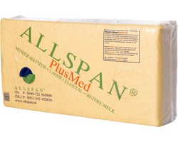 Allspan Plusmed Hoogwaardig Zaagsel - 18kg - Optimale Bodembedekking - Zaagsel bodembedekking - zaagsel knaagdieren bodembedekker - Houtsnippers Bodembedekking