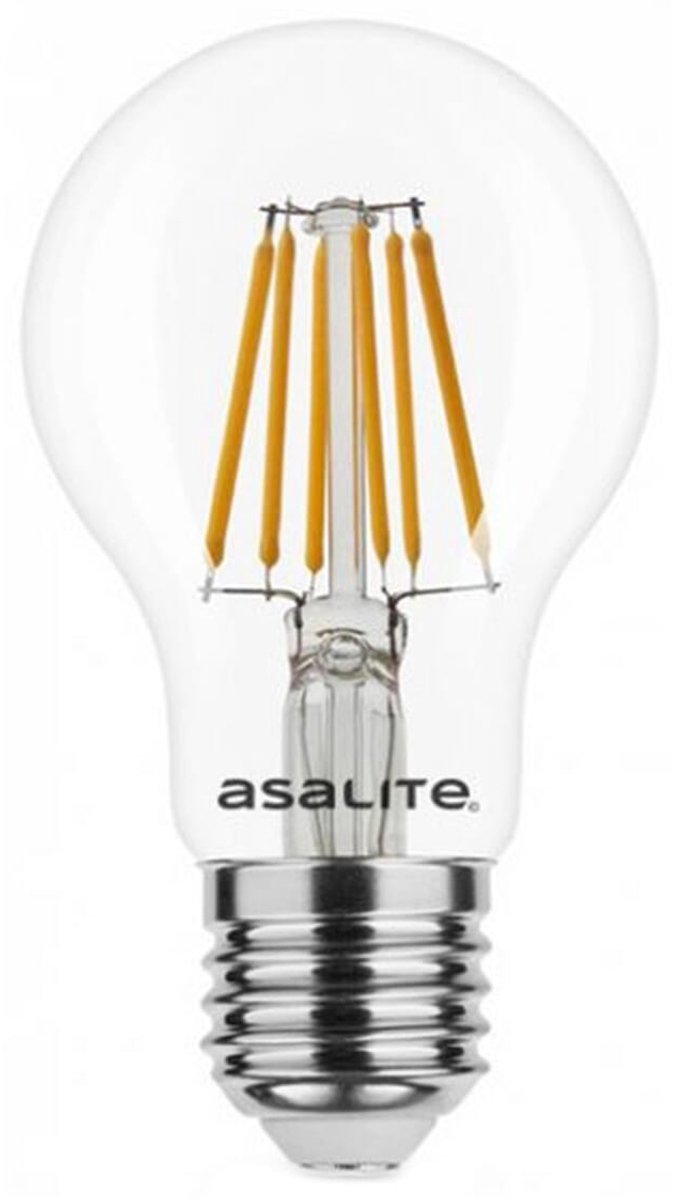 Asalite LED Lamp A60 E27 Fitting - 6W = 50W - 660 Lumen - 4000K Neutraal Wit Licht - Niet Dimbaar - 220-240V - Energiezuinig