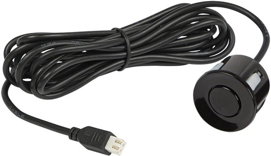 BLOW Losse Parkeersensor Ø22mm - 2-Pins - 0-2.5m - 2.4m kabel - Zwart