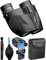 ODESSEY Verrekijker - met Case, Onderhoudskit en Telefoonhouder - 8x25 - FMC - BAK-7 - voor Volwassene & Kinderen