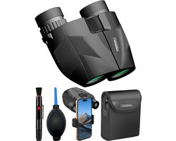 ODESSEY Verrekijker - met Case, Onderhoudskit en Telefoonhouder - 8x25 - FMC - BAK-7 - voor Volwassene & Kinderen