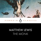 Boekomslag van 'The Monk' door Matthew Lewis, met een duivel die een man ophangt.