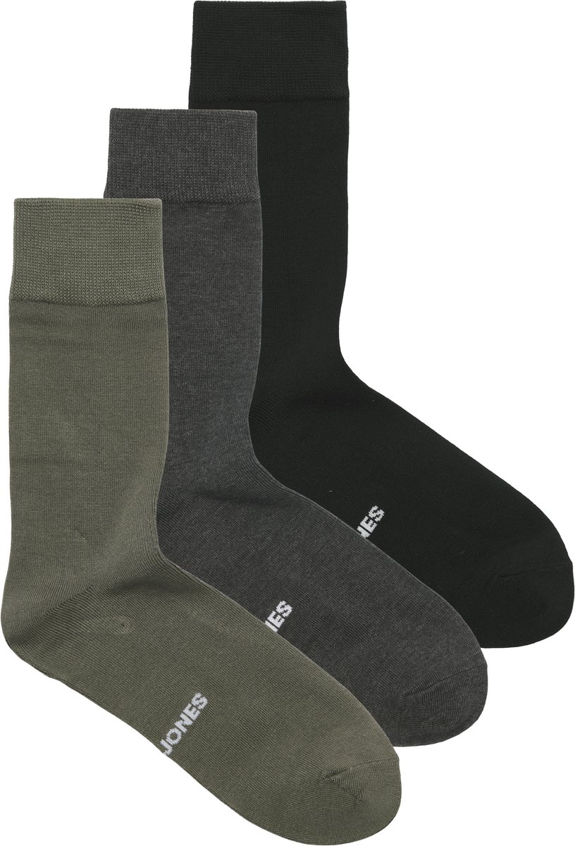 JACK&JONES - JACLOUIS BAMBOO SOCK 3 PACK - Heren - Sokken