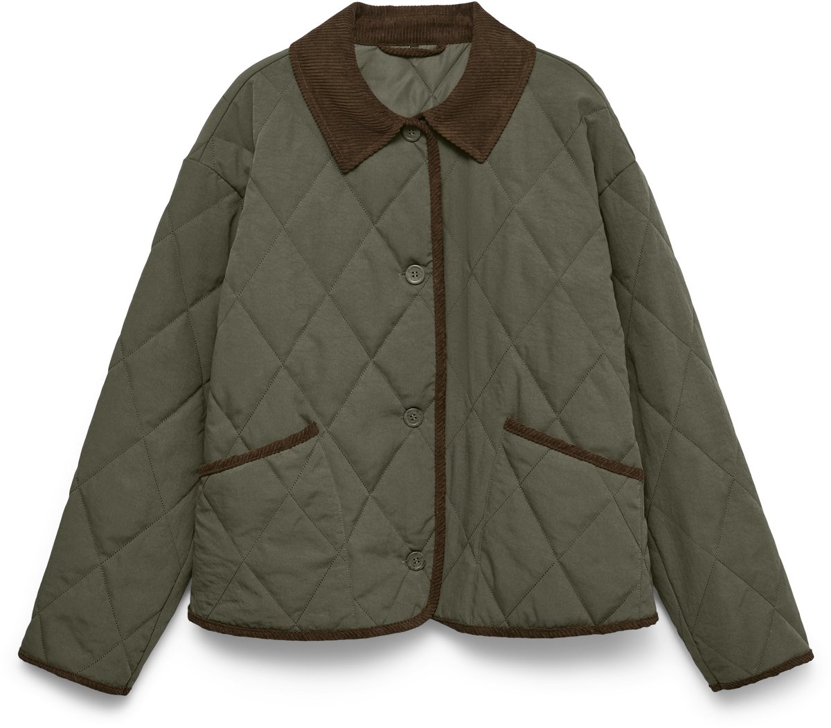 VERO MODA - VMAGNES LS QUILTED JACKET EXC - Dames - Gewatteerde jassen