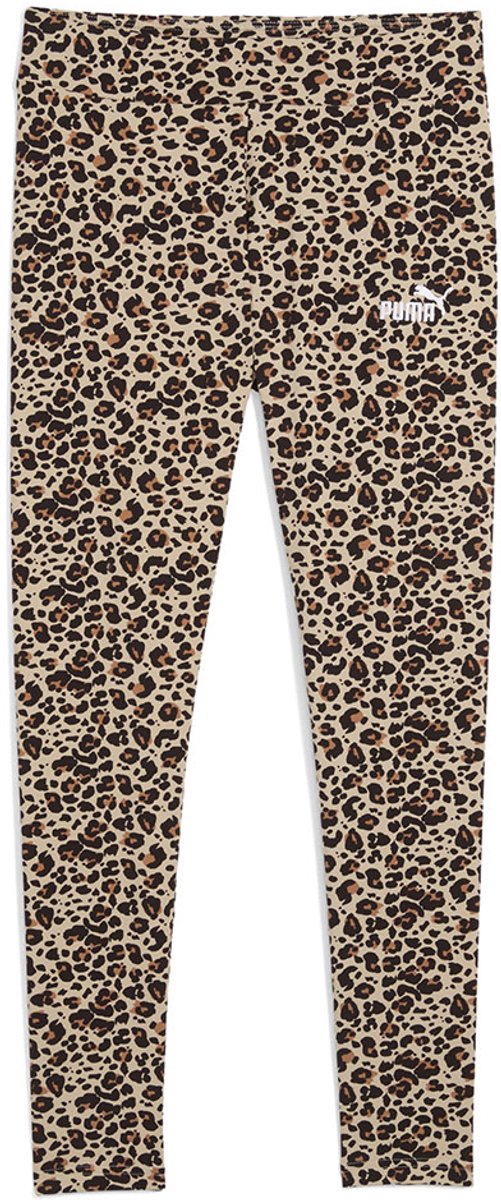 Puma Ess Graphic Animal Aop Leggings XS Vrouw Toasted Almond