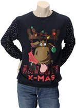 Morethansocks - Foute kersttrui heren - Sweater - kerstrrui - kerstrui heren - Naughty X-mas - kersttruien - kerst trui
