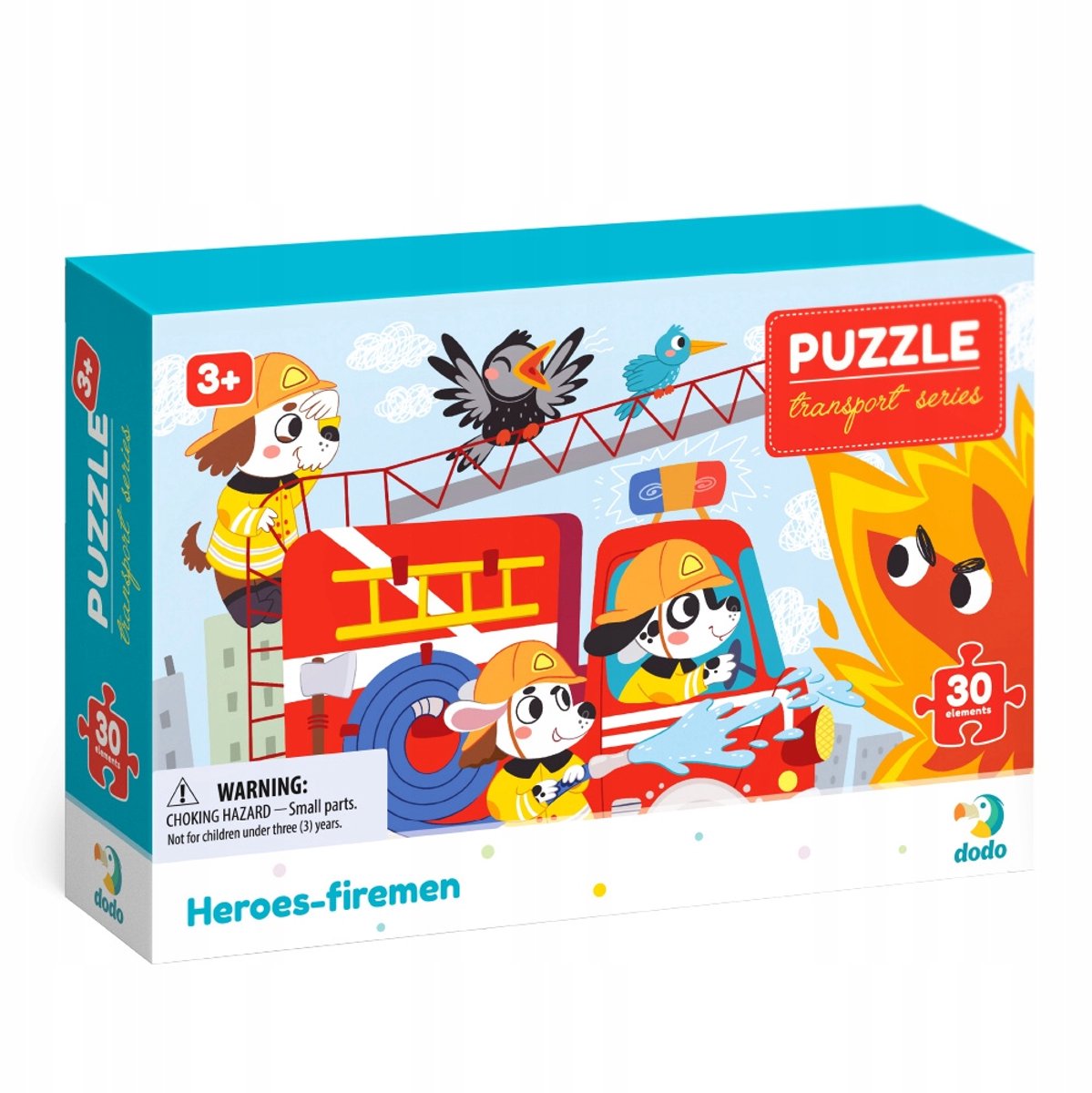 Dodo Puzzel 30 Stukken - Helden van de Brandweer