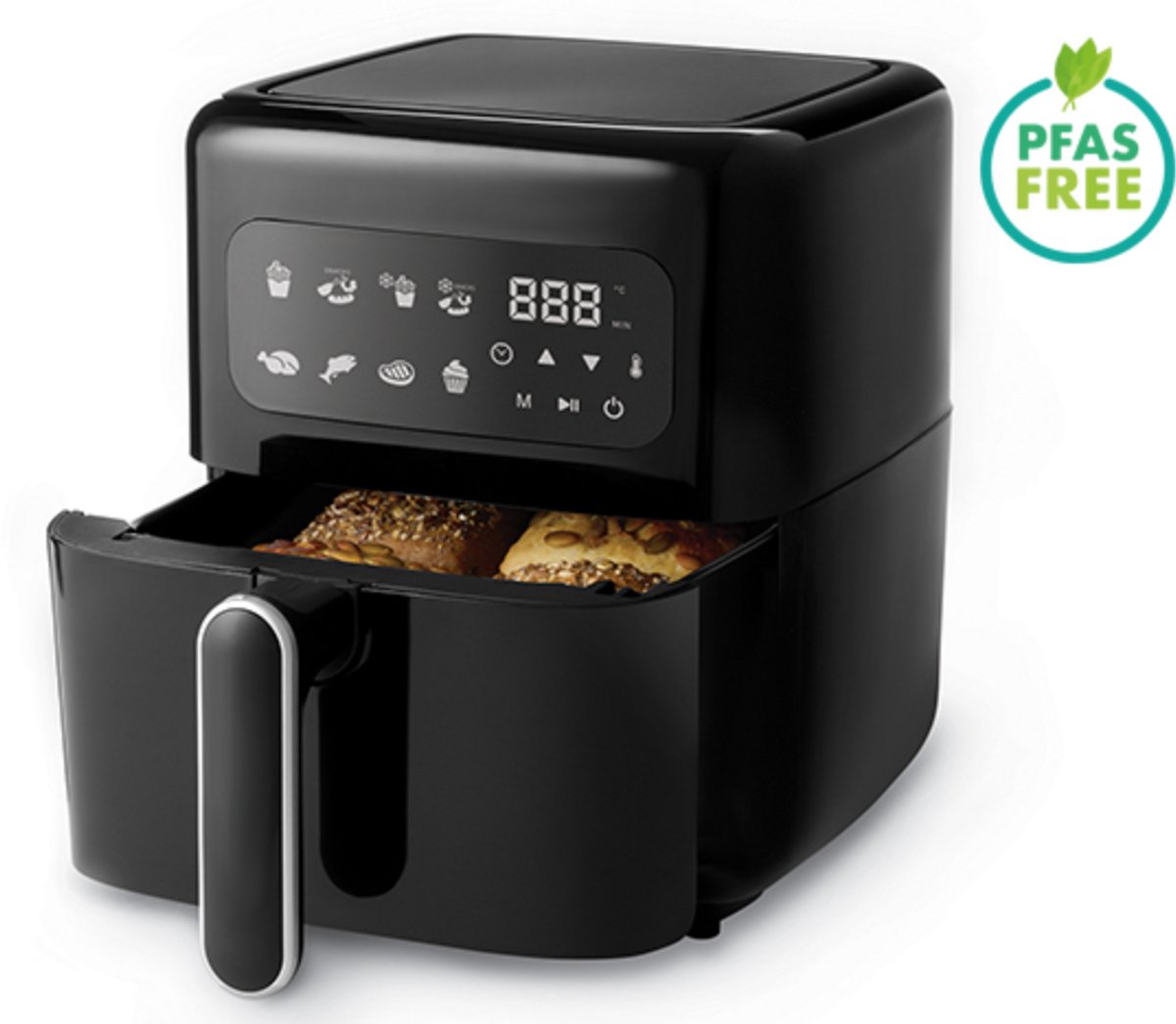 FRITEL SnackTastic® ST4303 airfryer - voor 1 à 2 personen - 28 L - 800 gr- kleine porties - 1200 watt