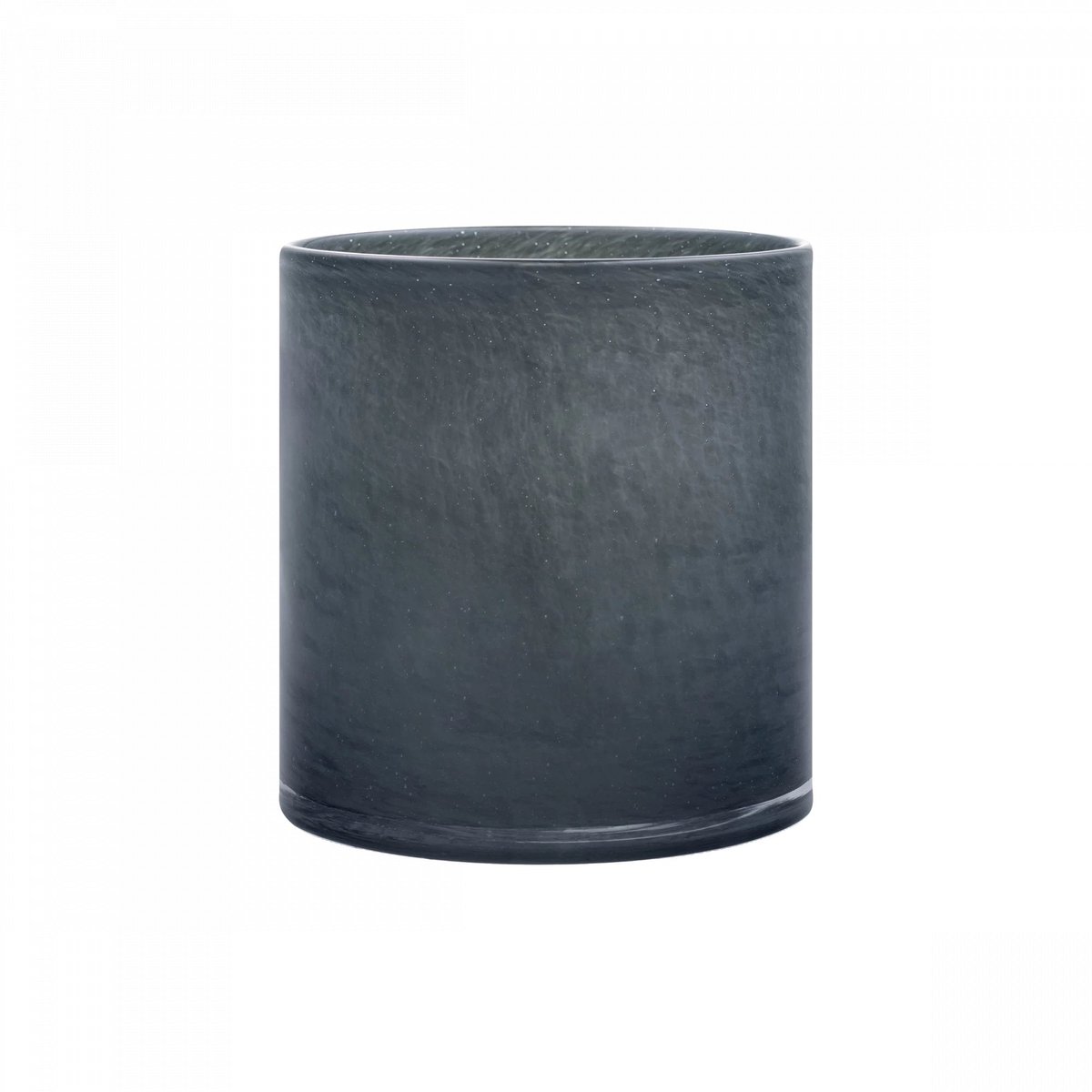 Saga Windlicht Magnet Medium | Donkergrijs | Glas