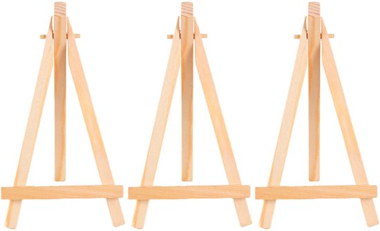 Lot De 12 Chevalets De Table En Bois Pour Peinture & Art - Idéal Artistes & Enfants Mini Chevalet