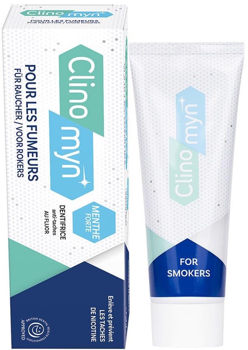 Clinomyn Rokers - 75 ml - Tandpasta 2 tubes