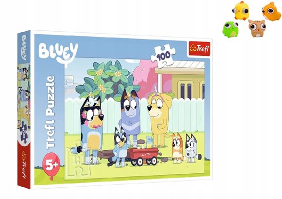Puzzle Bluey Happy World 100 pièces | bol