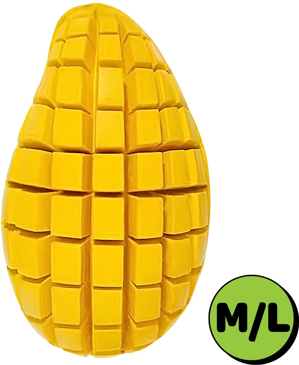 Snackbal Hond M/L - Intelligentie Hondenspeelgoed - Vulbaar met Snoepjes - Tegen Verveling - Sterk Rubber - HappyPaws