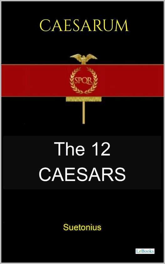 THE TWELVE CAESARS - Suetonius - cover