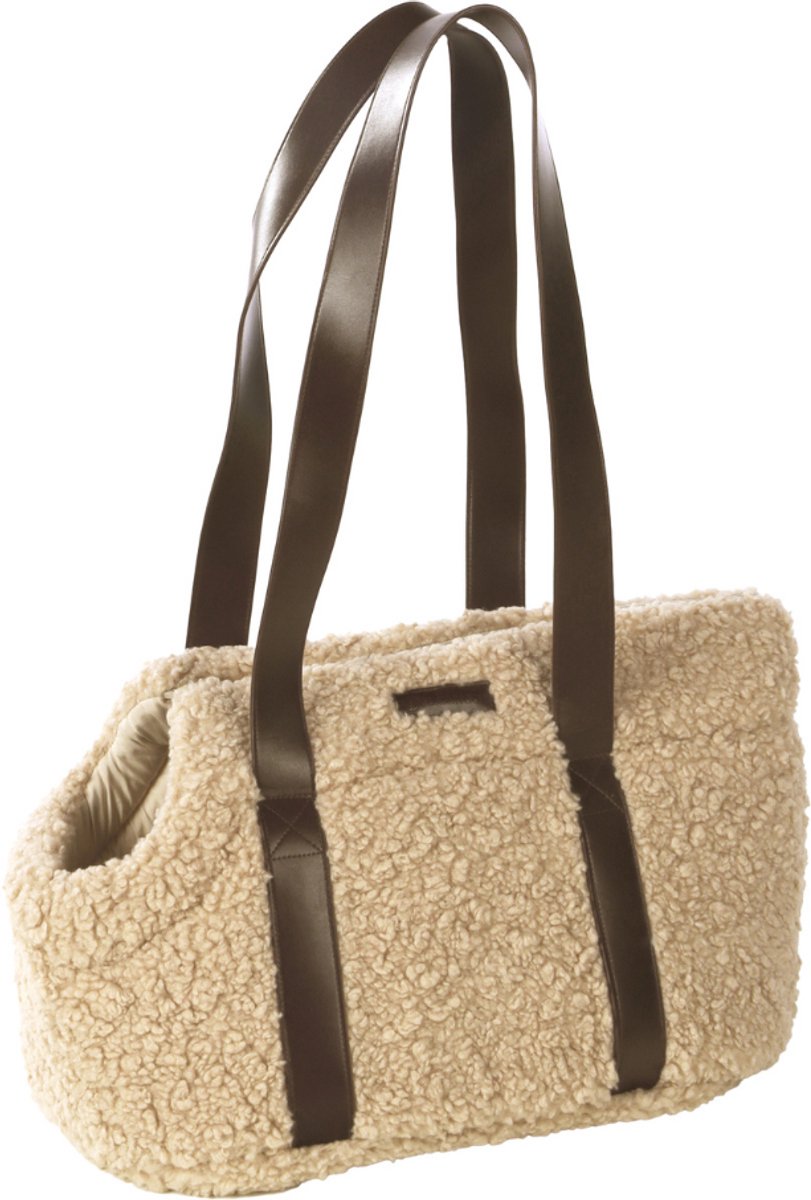 Hondentas Teddy - Draagtas Hond - Honden Draagtas - Tot 6 kg - Beige
