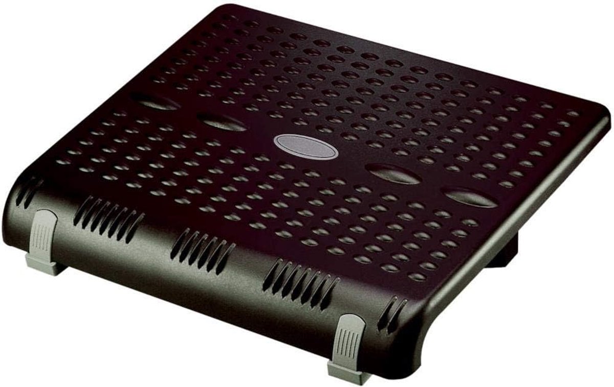 Verstelbare Voetsteun - Comfortabel, Antislip, 45 x 35 cm - Zwart
