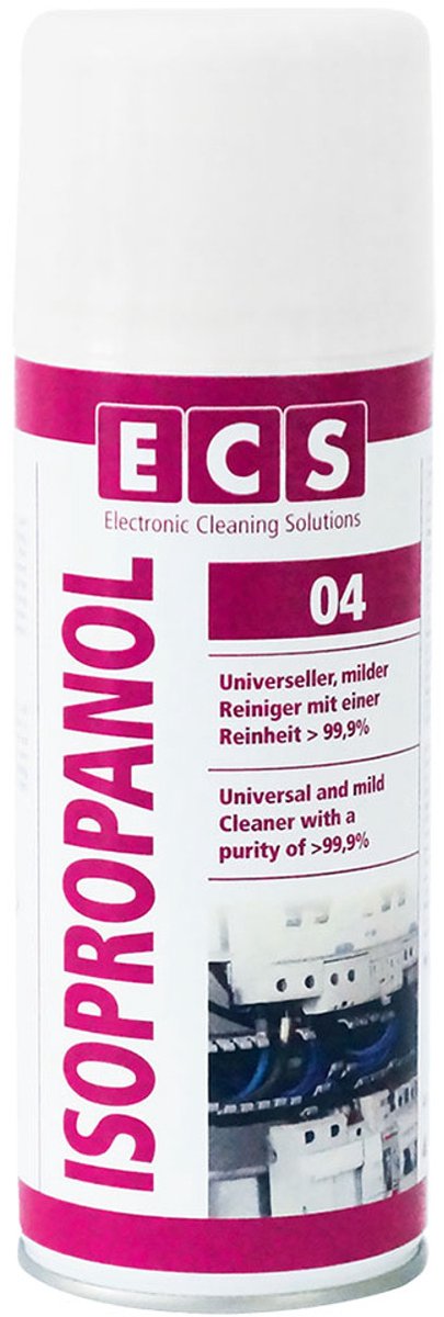 ECS Isopropanol reinigingsspray – 400 ml – zuiverheid >99,9%