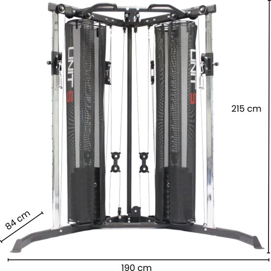 Focus Fitness Unit 5 – Krachtstation – Home Gym – Cable Crossover