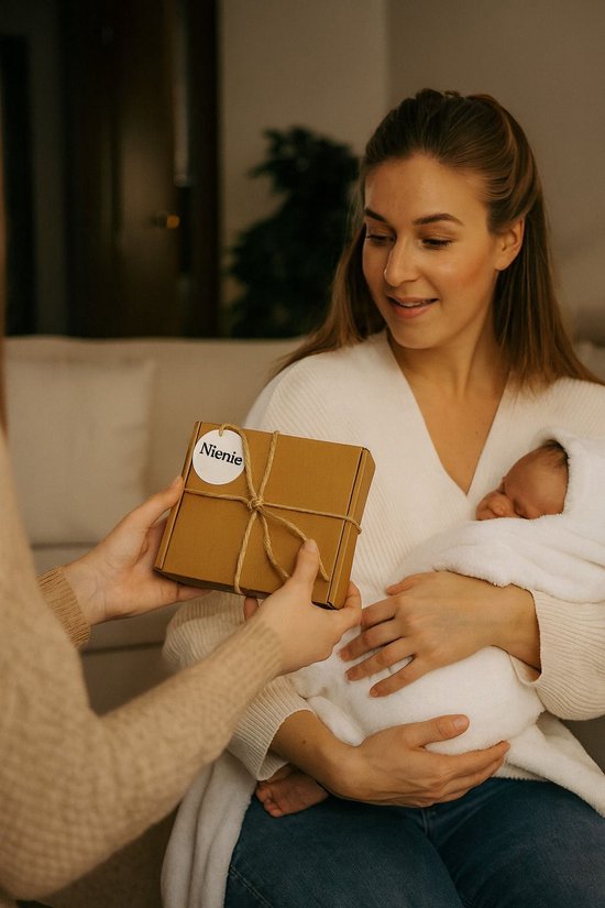 Baby Fruitspeen + 3 spenen & IJsblokjesvorm - Babyhapjes bewaarbakjes - 100% siliconen Fopspeen Beige - Sabbelzakje met bijtring - Nienie Amsterdam® van Nienie Amsterdam® — afbeelding 5